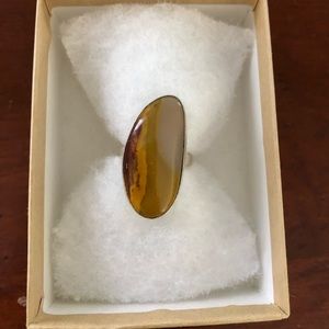 Sterling Silver Jasper Ring